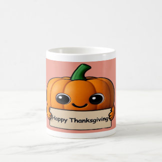 Taza De Café Pumpkin Smiles & Gratitude Sips- Thanksgiving Mug