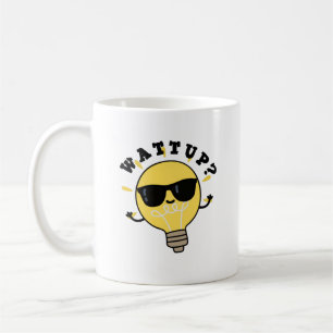 Taza De Café Pun de bombilla eléctrica divertida