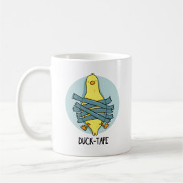 Taza De Café Pun de cinta divertida Duct