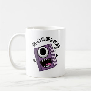 Taza De Café Pun de Enciclopedia Graciosa en ciclo-pedia