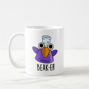 Taza De Café Pun de química divertida para los beak