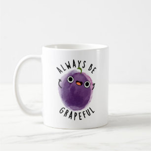Taza De Café Pun de uva divertida y grapeada