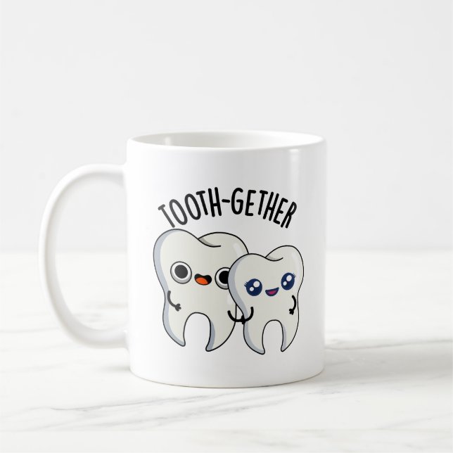 Taza De Café Pun Diente Gracioso (Izquierda)