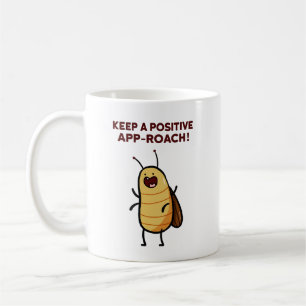 Taza De Café Pun Mug de cucaracha cucaracha cucaracha positiva