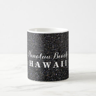 Taza De Café Punalu'u Beach Hawaii - Foto de Black Sand Beach