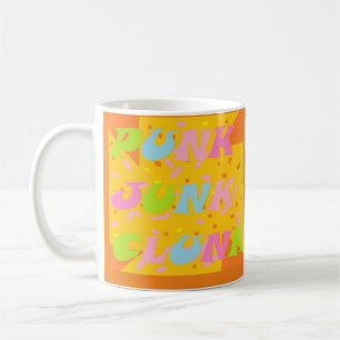 TAZA DE CAFÉ PUNK DE CIERRE SER UNA PALABRA DE PATRÓN REBELDE C