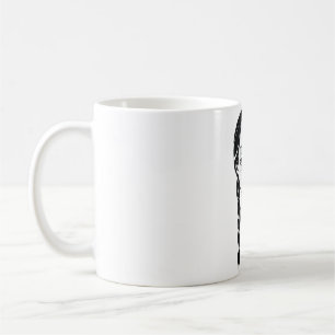 Taza De Café Punk de Gótico satánico Chica espeluznante Punk Pe