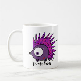 Taza De Café Punk el erizo