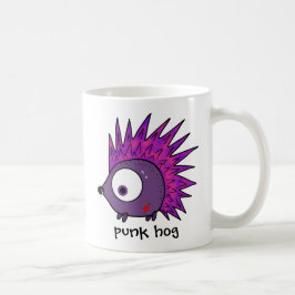 Taza De Café Punk el erizo