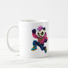 Taza De Café Punk Panda Power
