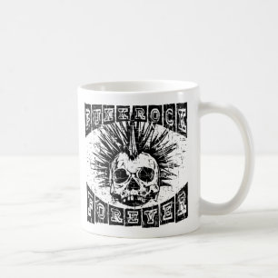 Taza De Café punk roca para siempre