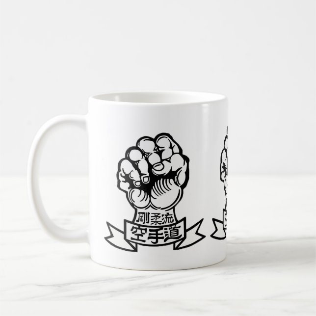 Taza De Café Puño Goju Ryu (Izquierda)
