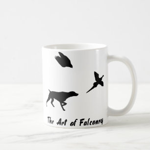 Taza De Café Puntero de Shorthair alemán y Falconry Mug