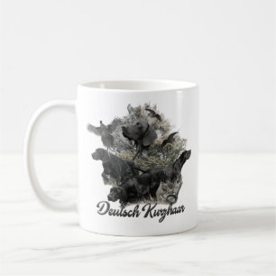 Taza De Café Puntero de Shorthairo alemán