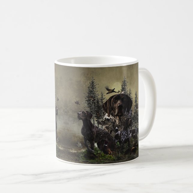 Taza De Café Puntero de Shorthtransmitió alemán (Anverso derecho)