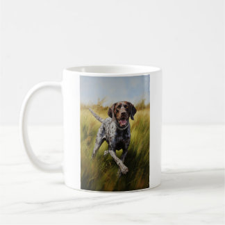 Taza De Café Puntero de Shorthtransmitió alemán