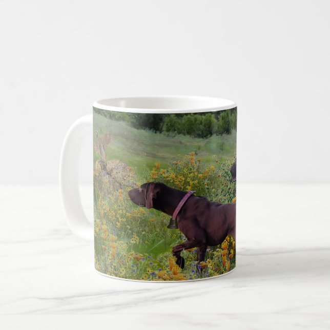 Taza De Café Punteros de corto alcance alemanes (Anverso izquierdo)