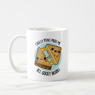 Taza De Café Puntitos cursis Me Hacen Todos Gooey Dentro De La