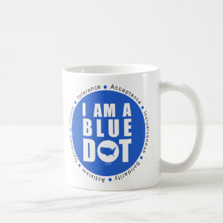 Taza De Café Punto azul los E.E.U.U.