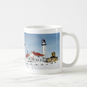 Taza De Café Punto de ballena de la fosa del faro