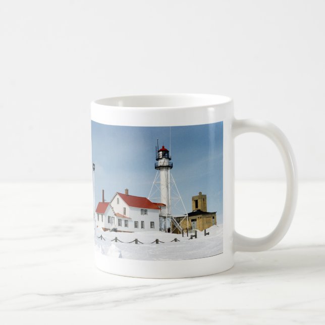 Taza De Café Punto de ballena de la fosa del faro (Derecha)