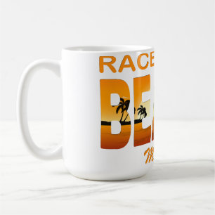 Taza De Café Punto de carrera de verano - Massachusetts