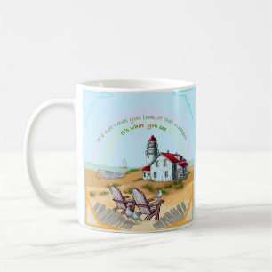 Taza De Café Punto de vista del faro