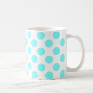 Taza De Café Puntos de Aqua Ligero