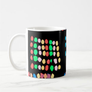 Taza De Café Puntos de color