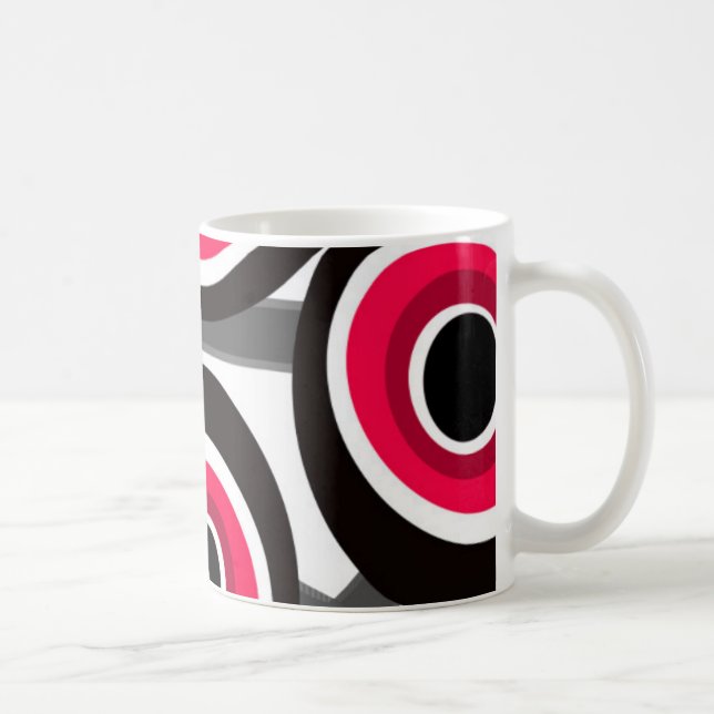 Taza De Café Puntos de la moda (Derecha)