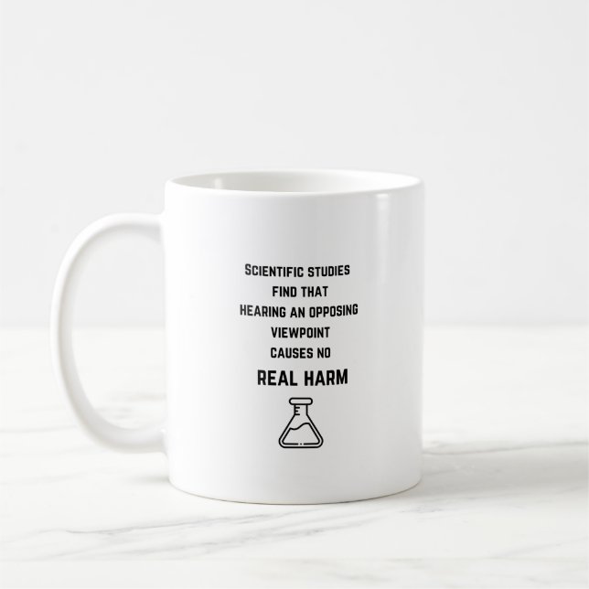 Taza De Café Puntos de vista opuestos - Sin daño - (Izquierda)
