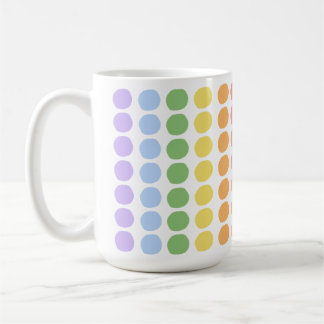Taza De Café Puntos Pastel