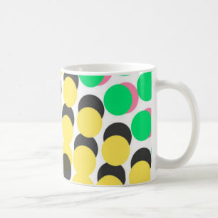 Taza De Café Puntos sobrepuestos