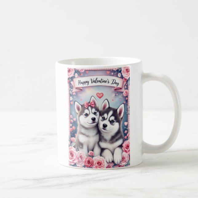 Taza De Café Puppy Love (Derecha)