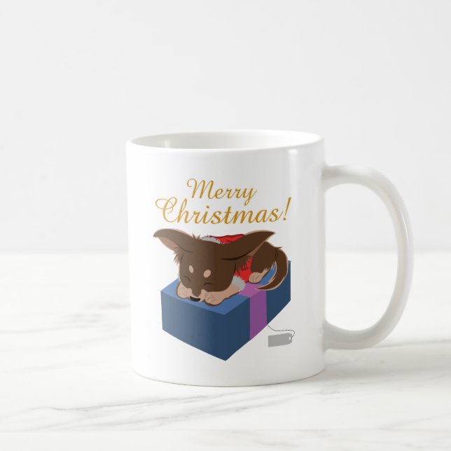 Taza De Café Puppy Present (Derecha)