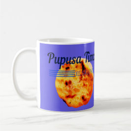 Taza De Café Pupusa Time Comida favorita salvadoreña Wall Decal