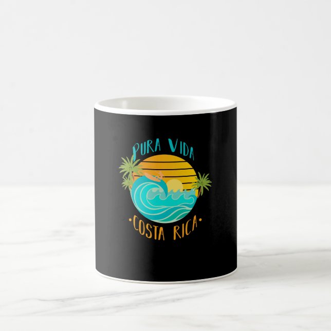 Taza De Café Pura Vida Costa Rica (Centro)