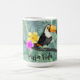 Taza De Café Pura Vida Tropical Turca