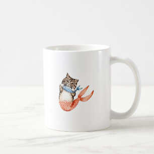 Taza De Café Purmaid Cat Mermaid