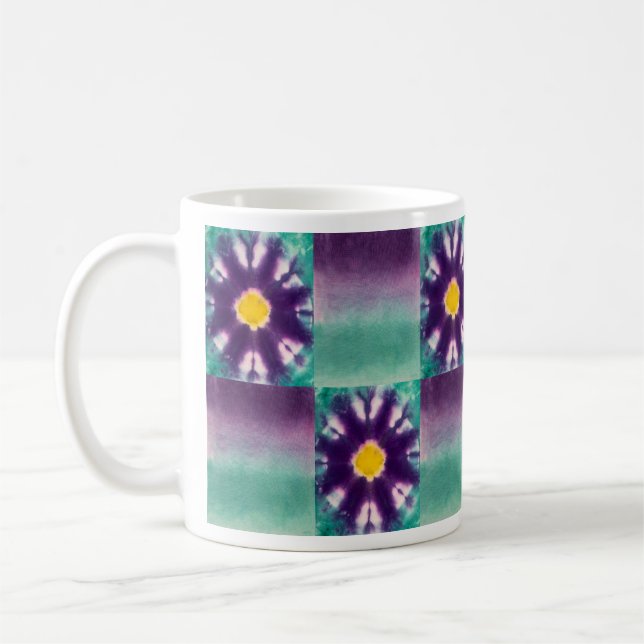 Taza De Café Purple Bloom (Izquierda)