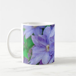 Taza De Café Purple Clematis flower
