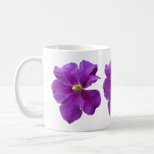 Taza De Café Purple Clematis Mug