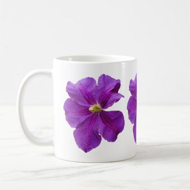 Taza De Café Purple Clematis Mug (Izquierda)