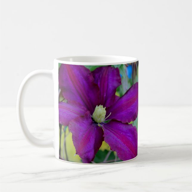 Taza De Café Purple Clematis Mug (Izquierda)