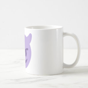 Taza De Café Purple Devil Emoji