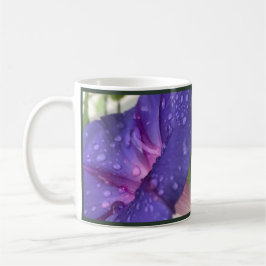 Taza De Café Purple Dewdrop Morning Glory
