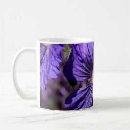 Taza De Café Purple Garden Geranium