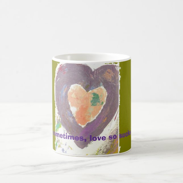 Taza De Café Purple Heart (Centro)