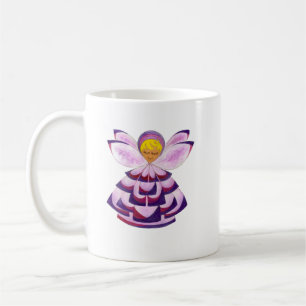 Taza De Café Purple Posy Pixie Mug