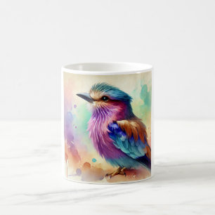 Taza De Café Purple Roller 260824AREF107 - Watercolor